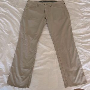 Bonobos pants, 34x30, light crème colored